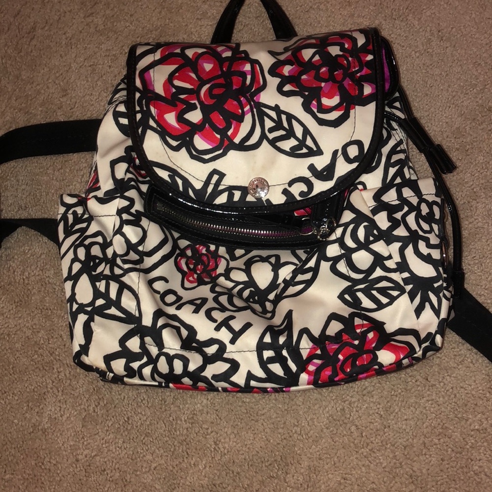 Coach poppy backpack